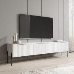 Vivi - TV-Meubel - Wit - 190x40x50 cm