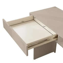 Whenua 2 - Bureau rechts - Beige - 211x55x79 cm