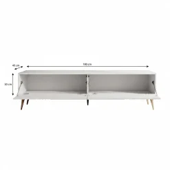 Winq 2 - TV-Meubel - Antraciet - 180 cm