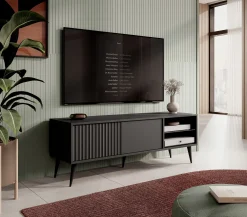 Winq - TV-Meubel - Antraciet - 135 cm