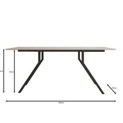 Xalir - Salontafel uitschuifbaar tot eettafel - Beige - 100x70x40 cm