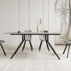 Xalir - Salontafel uitschuifbaar tot eettafel - Beige - 100x70x40 cm
