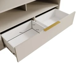 Xiano - TV-Meubel - Beige - 153 cm