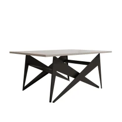 Xyra - Salontafel uitschuifbaar tot eettafel - Beige - 90x70x45 cm