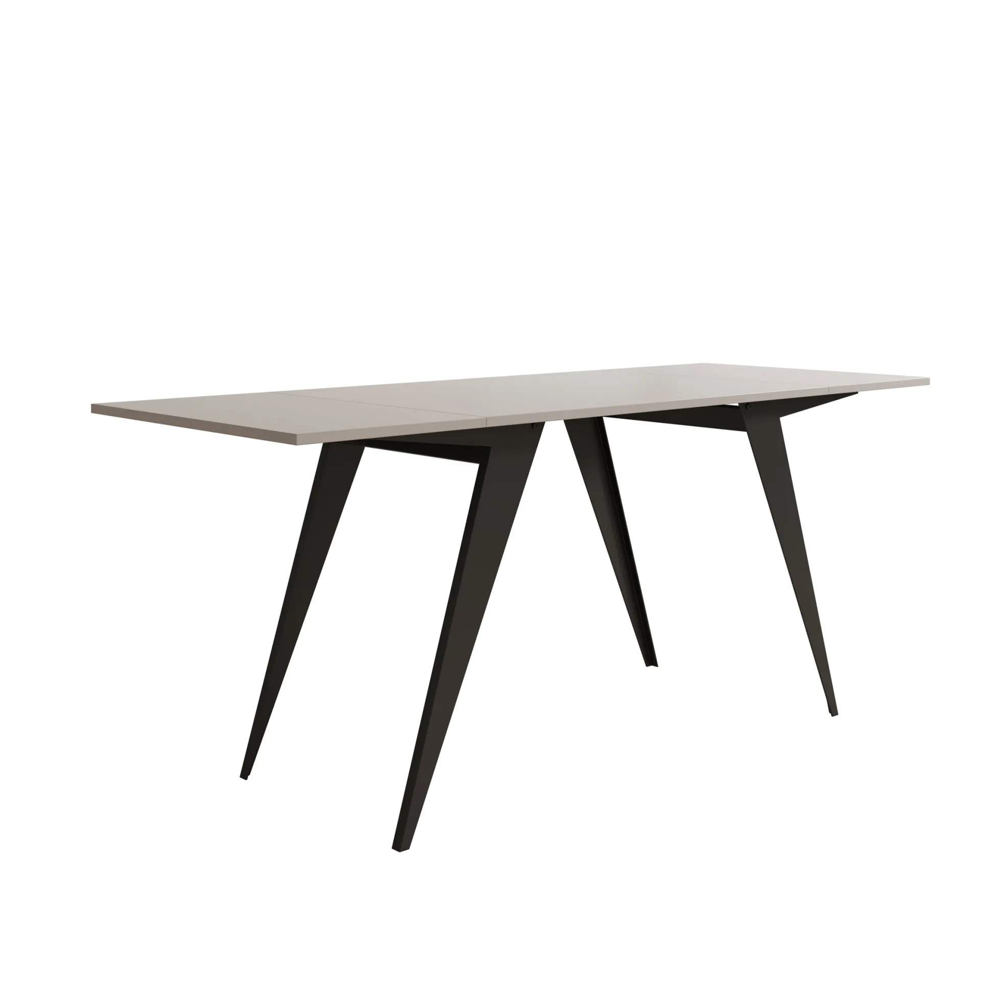 Xyra - Salontafel uitschuifbaar tot eettafel - Beige - 90x70x45 cm