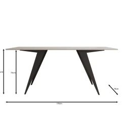 Xyra - Salontafel uitschuifbaar tot eettafel - Donker eikenpatroon - 9