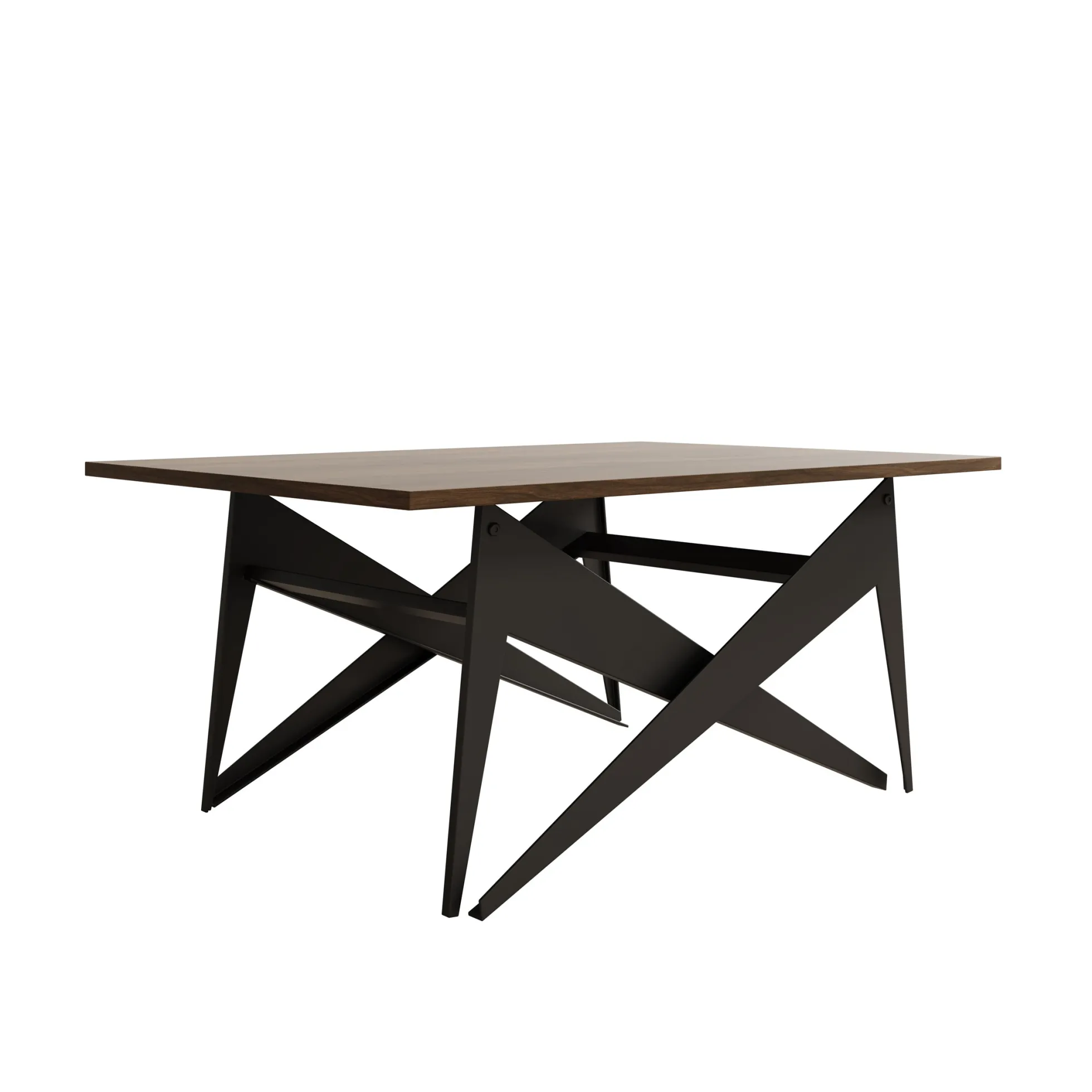 Xyra - Salontafel uitschuifbaar tot eettafel - Donker eikenpatroon - 9