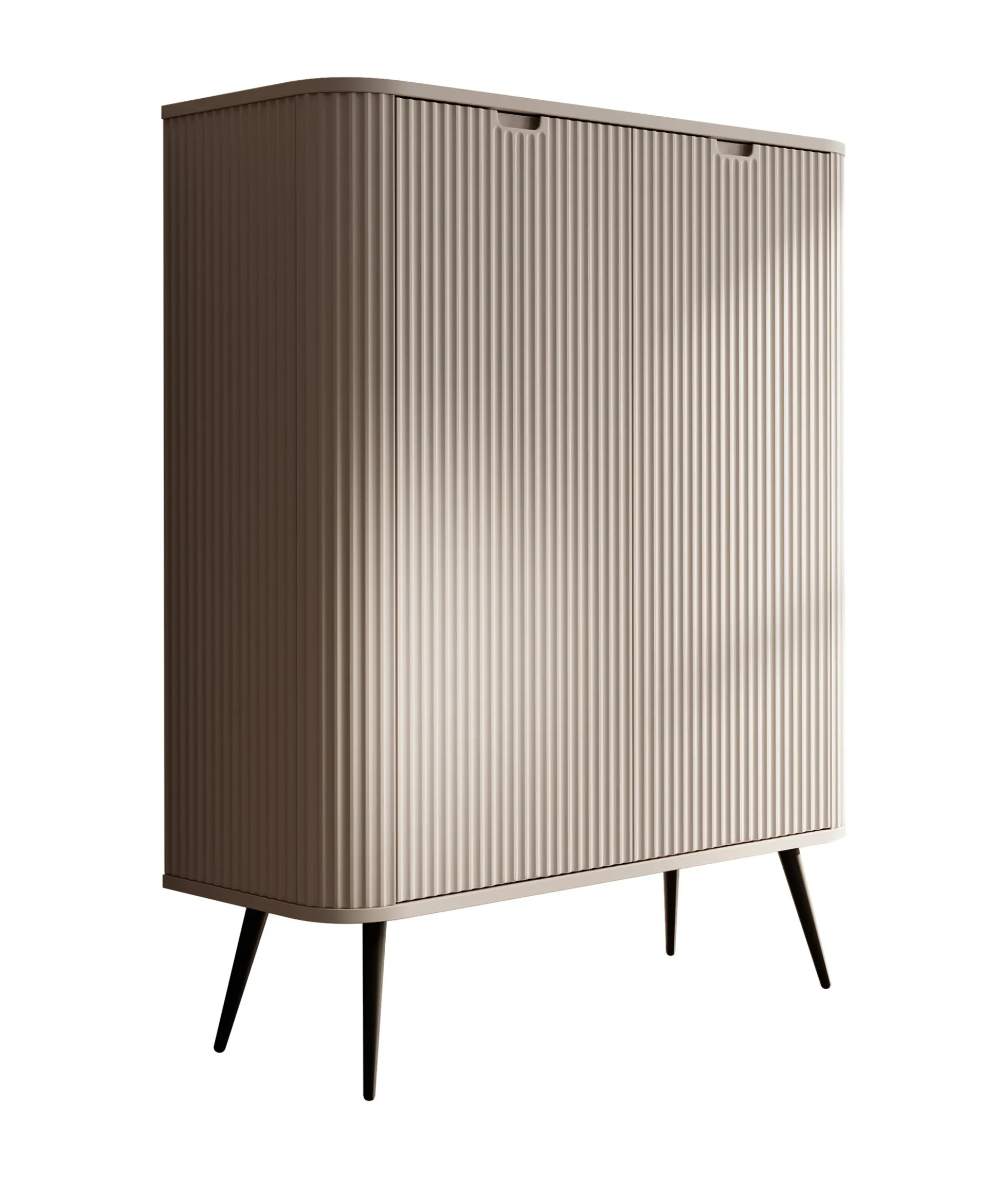 Zakari - Dressoir - Beige - 103x39x129 cm